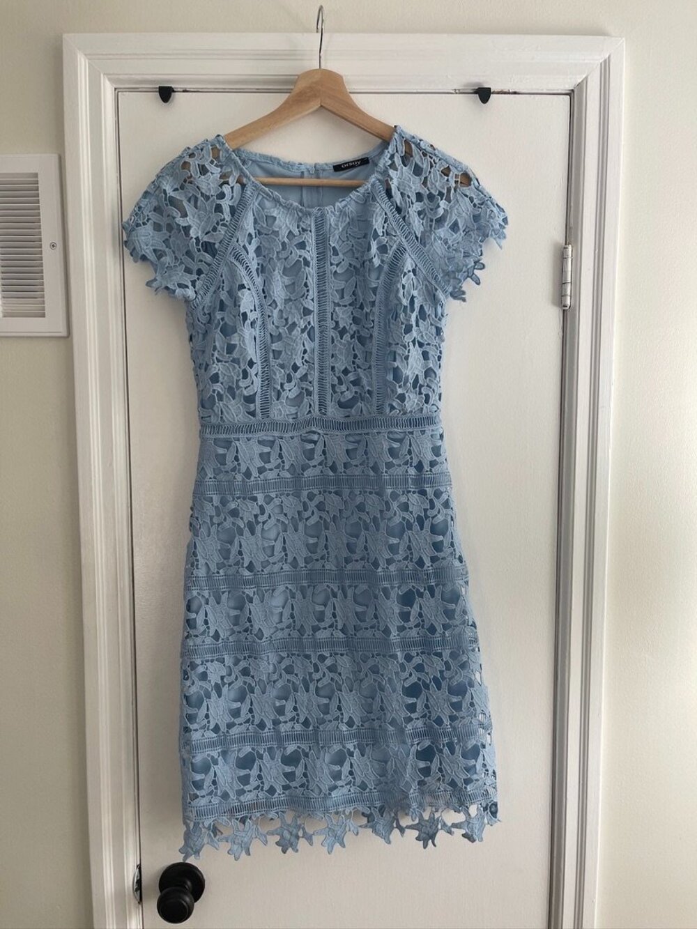 Orsay Light Blue Lace Dress